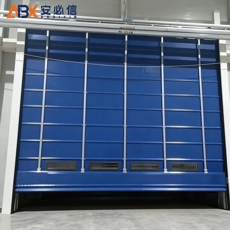 保定市软帘堆积门